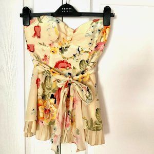 Nanette Lepore - Floral Bustier Size 4